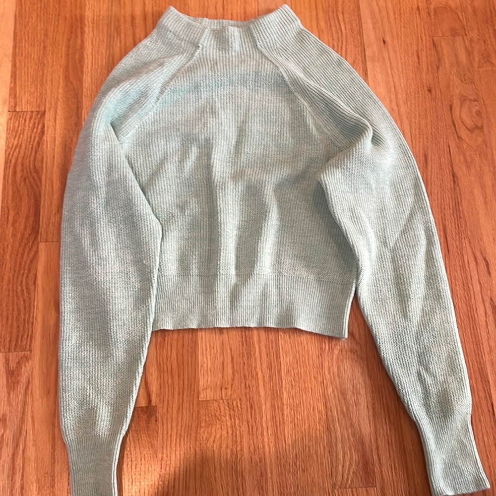 free people mint sweater